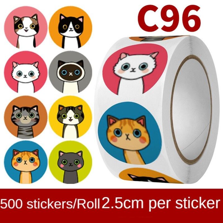 coated-paper-sticker-cute-children-animal-seal-thank-you-teacher-reward-label-kawaii-stickers-journaling-stationery-party-decor-stickers-labels