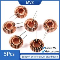 5pcs Toroid Core Inductors 50125 Winding Magnetic Inductance 10UH 22UH 33UH 47UH 68UH 100UH 150UH 220UH 330UH 470UH Ring Coil Electrical Circuitry Par