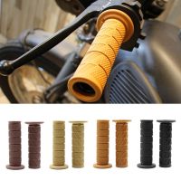 2pcs Motorcycle Hand Bar Lock on Grip Pillow Grip Anti Slip Rubber Racing Grip for Dirt Bike Scootor Motocross Universal D0UC