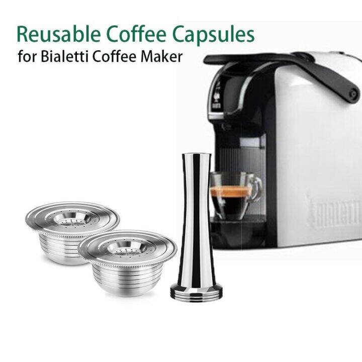 Reusable Coffee Capsules For Bialetti Coffee Maker Brikka Espresso Cup