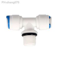 1PC Water Pipe Fitting 3/8 39; OD x 3/8 39; OD Hose 3/8 quot; BSP Male Thread With Seal Ring Plastic Quick Connector System Water Purifies