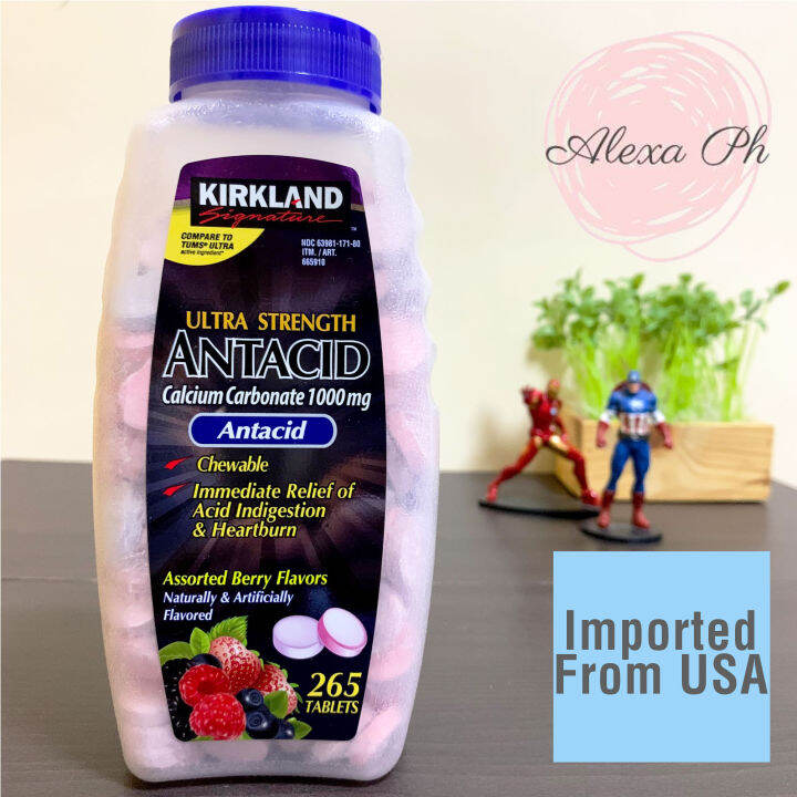 (EXPIRATION NOVEMBER 2025) Kirkland Signature, Antacid Ultra Strength
