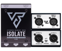 VL Audio Vbox Stereo ISOLATE MK-II ดีไอ บ๊อกซ์ DI Direct Box V-BOX กล่องปรับระดับสัญญาณเสียง Music Arms
