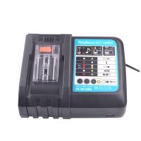 Battery Charger 3A Charger DC18RC Li-Ion Battery Charger for Makita 14.4V 18V Battery BL1830 Bl1430 DC18RC DC18RC with LCD EU Plug