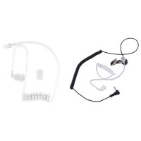 3.5mm Listen Only Acoustic Tube Earpiece with Earphone Accessories Transparent Coil Acoustic Air Tube Earplug