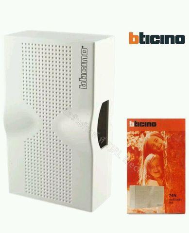 bticino-กระดิ่งไฟฟ้าแท้-รุ่นต่อสาย-เยอรมันเสียงติ้งต๊อง-สวิทซ์กระดิ่ง-1-ชุด-a64