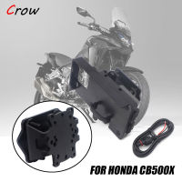 Motosikal Depan Cermin Navigasi GPS Efon Bimbit Menetapkan Pendakap สำหรับฮอนด้า CB500X CB 500X 2019 2018 2020