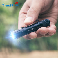 Trustfire L1 EDC LED Flashlight 385 Lumens Ipx8 2 Modes Powered By 10440 AAA Battery Powerful Keychain Minin Tactical Work Lights