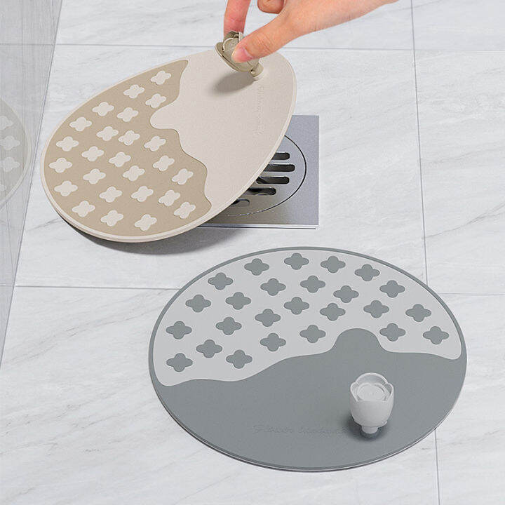 Luxury Floor Drain Deodorizer, Tulip Silicone Pad, Toilet Anti Odor and