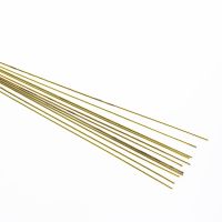 10pcs1.6x250mm Brass Rods Wires Sticks Gold For Repair Welding Brazing Soldering