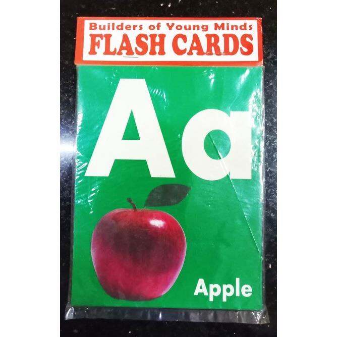 Big Flash Cards Alphabet Educational 5.5 X 7 Lazada PH
