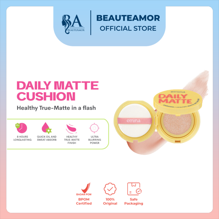 Emina Daily Matte Cushion!