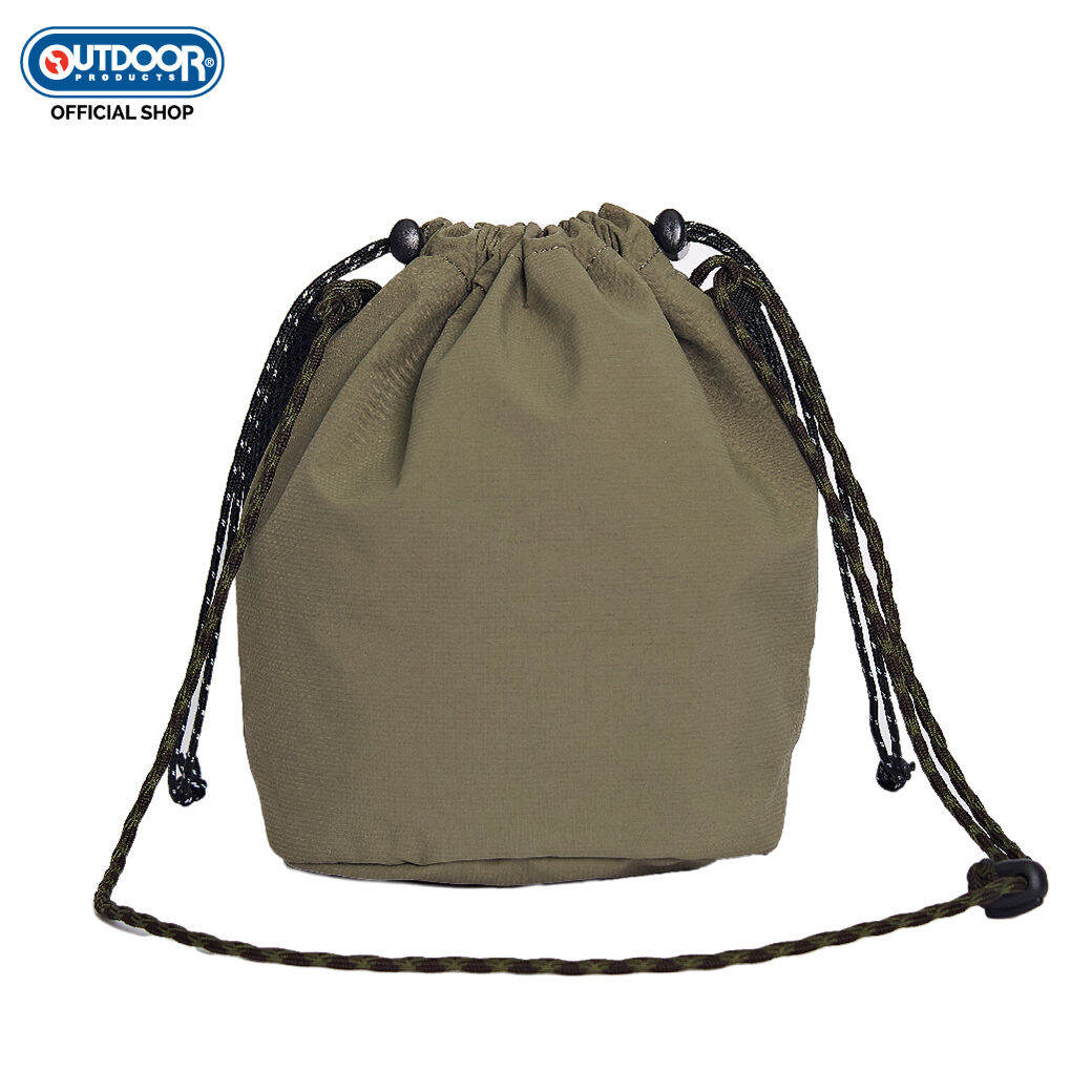 OUTDOOR PRODUCTS (LS BAGS) DRAWSTRING BAG กระเป๋าทรงขนมจีบ