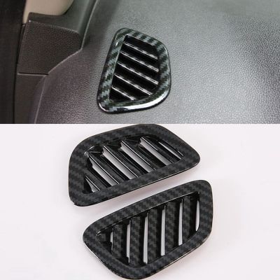 For Onix 2020 2021 2022 Car Dashboard Front Outlet Cover Trim Accessories ABS Carbon Fiber