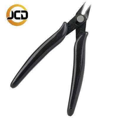 QHTITEC Hand Tools Practical Electrical Wire Cable Cutters Cutting Side Flush Cutting Pliers Diagonal Cutting Pliers