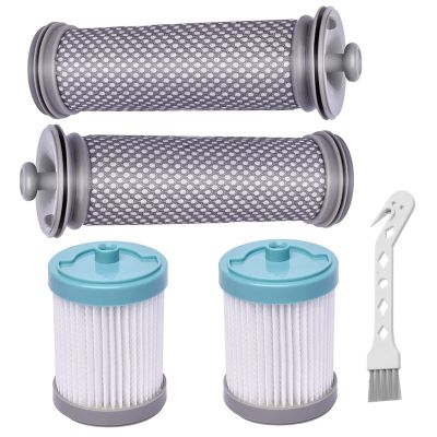 1 Set for Tineco A10 A11 Hero, A10 A11 Master PURE ONE S11, Cordless Vacuum Cleaner, 2 Pre Filters &amp; 2 Vacuum HEPA Filters Replacement Accessories
