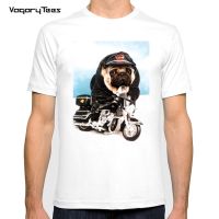 Men Summer Motorbike Pug Dog Biker T-Shirt Harajuku Drive The Classic Motorcycle Casual Streetwear Tops Hip Hop Tees