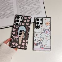 เคสโทรศัพท์ Samsung Galaxy S23อัลตร้า S22อัลตร้า,เคสป้องกันนิ่ม TPU ลาย Love Care For Oneself 】เอฟเฟกต์ปลูกดอกไม้แวววาวสุดสร้างสรรค์