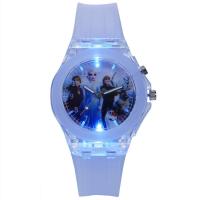 New colorful luminous han edition contracted colors female children watch ice princess aisha trill luminous students table ™