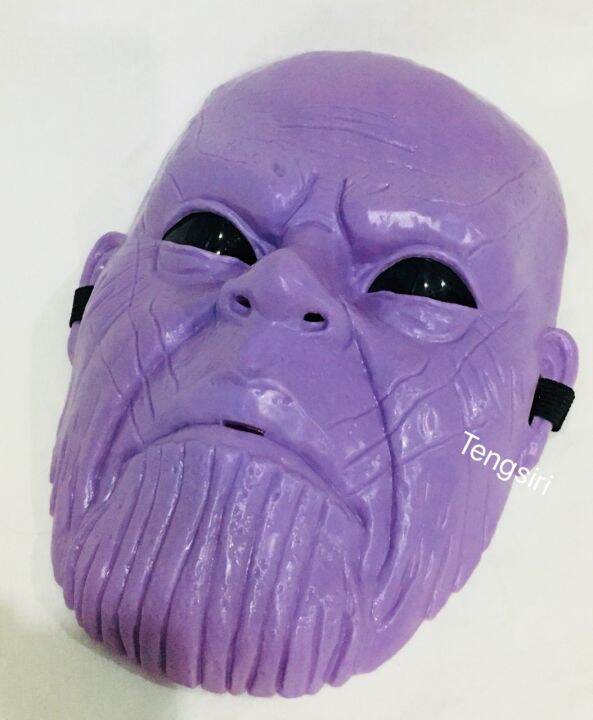 หน้ากาก-ธานอส-thanos-mask-avenger-hero-mask-หน้ากากฮีโร่-ทีมอเวนเจอร์-รุ่นมีไฟ