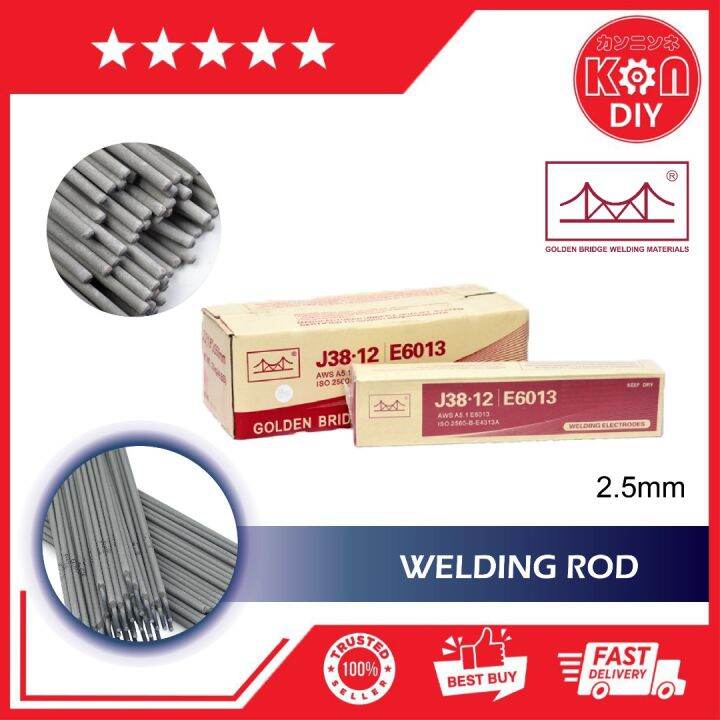 KNNDIY J3812 E6013 2.5MM Welding Rod TIANJIN GOLDEN BRIDGE Iron