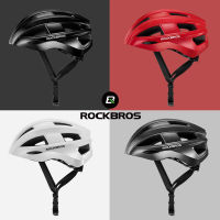 ROCKBROS หมวกกันน็อคจักรยาน MTB Road Cycling ไฟท้ายหมวกกันน็อก Integrally-Molded Safety EPS PC Ultralight กีฬา Urban Bike Helmet