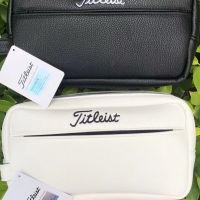 Titleist กระเป๋าคลัตช์กอล์ฟมัลติฟังก์ชั่กระเป๋าเก็บของตีกอล์ฟสองชั้นกระเป๋าถือกอล์ฟ