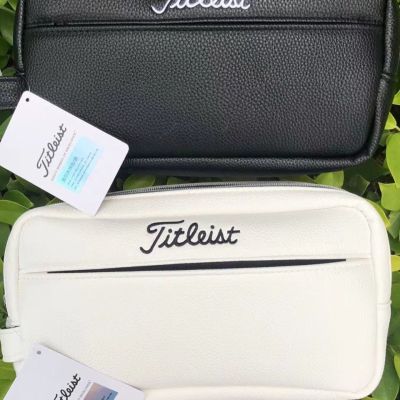 Titleist กระเป๋าคลัตช์กอล์ฟอเนกประสงค์กระเป๋าเก็บของกอล์ฟ Titlis กอล์ฟกระเป๋าถือสองชั้น