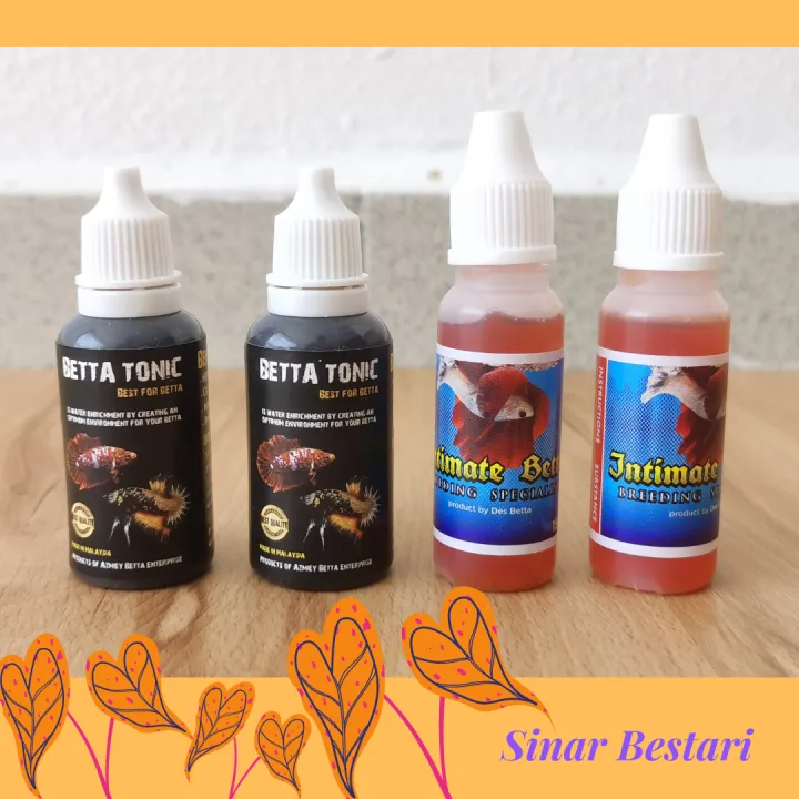 Set Betta Tonic Intimate Betta Grooming Breeding Ubat Groom Breed Ikan Laga Vita Aid Lazada