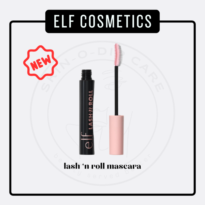 Elf Lash N Roll Mascara Maximum Curl Curved Double Sided Mascara E L F Cosmetics