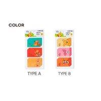 DAISO KOREA X *NEW*(17type)Sticker Collection Gift wrapping Pouch Eco bag Wide bag Opener Key ring