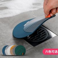 Floor drain deodorizes unit toilet toilet drains taphole return smelly artifact prevention against flavour insect-resistant seal flap silica gel pad