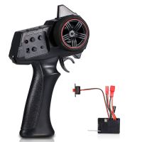 AX-7S AX7S 2.4G 3CH Transmitter Remote Controller with 2 in 1 Receiver ESC for D12 MN D90 MN99S MN86 RC Car RC Boat