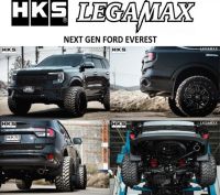 HKS ท่อไอเสีย รุ่น Legamax Muffler สำหรับรถยนต์ Ford Everest Next Gen