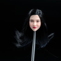 GACTOYS 16 GC045C Angelababy จีนความงามหัวแกะสลักรุ่นเหมาะสำหรับ12 Tbleague JIAOU Suntan รูปการกระทำร่างกาย