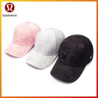 หมวกแก๊ปสำหรับผู้ชาย,หมวกสำหรับทั้งหญิงและชายคลาสสิก Lululemon หมวดกันแดดโยคะกลางแจ้งการปีนเขาแฟชั่นลายพรางหมวกตกปลา