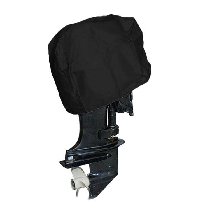 MagiDeal Boat Full Outboard Engine Cover Motor Cover Marine Anti