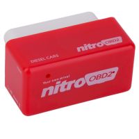 Nitroobd2ดีเซลสีแดงออโต้ชิป Ecu จูนนิ่งมืออาชีพปลั๊ก Obd2ไนโตร35% พลังงานมากขึ้น25% แรงบิดมากขึ้นในอุปกรณ์สำหรับรถดีเซล