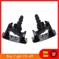 2pcs Car Left Right Headlight Water Spray Washer Nozzle for Citroen C4