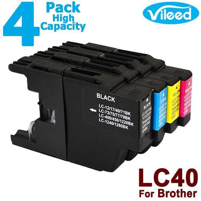 compatible-4-pack-lc40-bk-c-m-y-full-set-print-ink-cartridge-for-brother-mfc-j725dw-mfc-j525dw-mfc-j925dw-mfc-j430w-mfc-j432dw-mfc-j625w-mfc-j825dw-color-inkjet-printer-compatible-lc40bk-black-lc40c-c