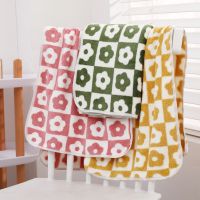 Plum Blossom 1PC Towel And 1PC Bath Towel  Very Thick Travel Quick-Drying Bathroom Towels Washable Plum Blossom Flower Towels