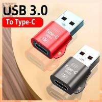 JIANGF มินิ แล็ปท็อป แท็บเล็ตโทรศัพท์ สายข้อมูล USB 3.0ถึง Type-C อะแดปเตอร์ ตัวแปลง USB C ชายกับหญิง