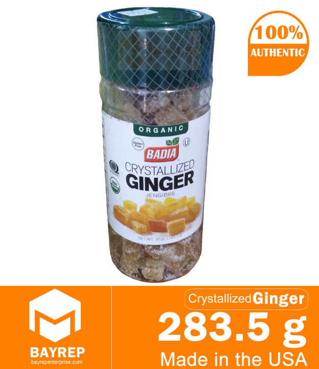 Badia Organic Crystalized Ginger Gluten Free 283.5g Lazada PH