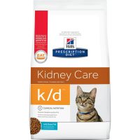 นาทีทอง !!! ส่งฟรี Hill’s Prescription Diet Kidney Care clinical  nutrition with ocean fish 3.85 kg Exp.06/2022