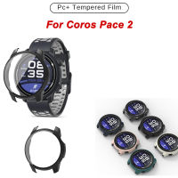 บางเฉียบยากฝาครอบป้องกันปกป้องหน้าจอกระจกเทมเปอร์ Casing PC สำหรับ Coros Pace 2 Smartwatch