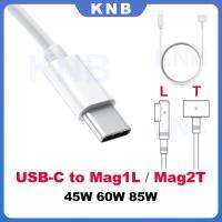 Charger Laptop ใหม่สำหรับอะแดปเตอร์แมคบุ๊กโปรแอร์ Mag 1 Mag 2 45W 60W 85W A1278 A1286 A1465 A1466 A1425 A1502 A1398สาย USB-C