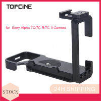 Topcine แผ่นยึด A7C L สำหรับกล้อง7C โซนี่อัลฟ่า/อัลฟา7C R/ อัลฟา7C II กล้องถ่ายแนวนอนและแนวตั้งได้อย่างรวดเร็ว