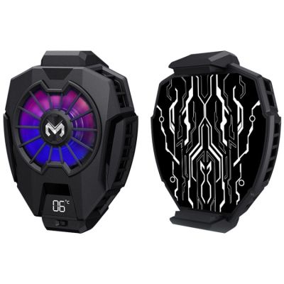 ✾▪ Original MEMO DL05 Semiconductor Cooling Mobile Phone Radiator with Colorful Lights Lightweight Portable cooling fan for phon