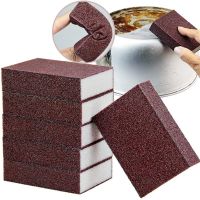 ◇✺✕ New Carborundum Sponge Melamine Emery Sponge Pot Brush For Removeing Rust Pan Descaling Clean Rub Kitchen Gadget