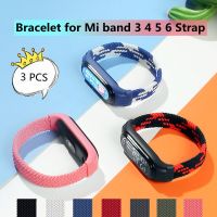 youduoduo New Style Braided Loop Straps For Xiaomi MI Band 6 5 Fabric Elastic Belt Bracelet Wrist Strap For Mi Band 4 3